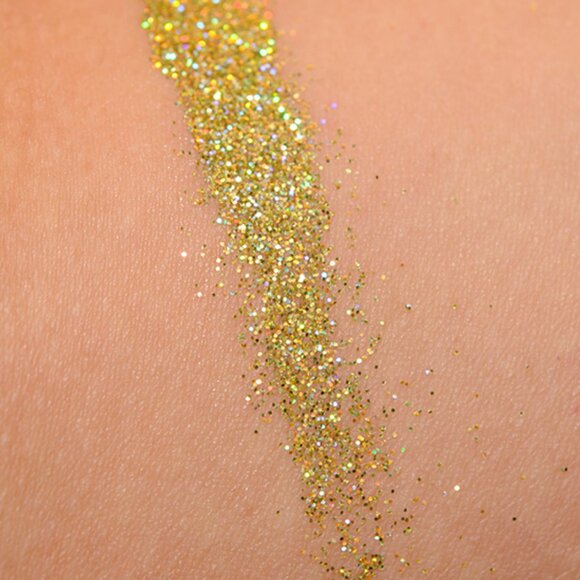 Last one! MAC 3D GOLD eye shadow NEW Glitter shimmer rare - Picture 3 of 4